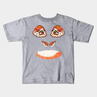Sushi face2 Kids T-Shirt
